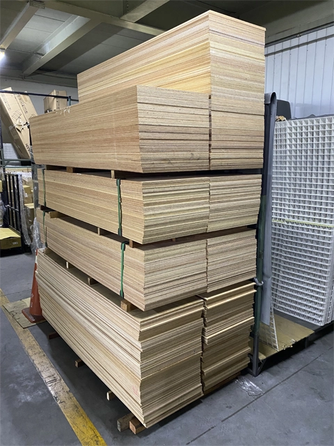 Plywood material control