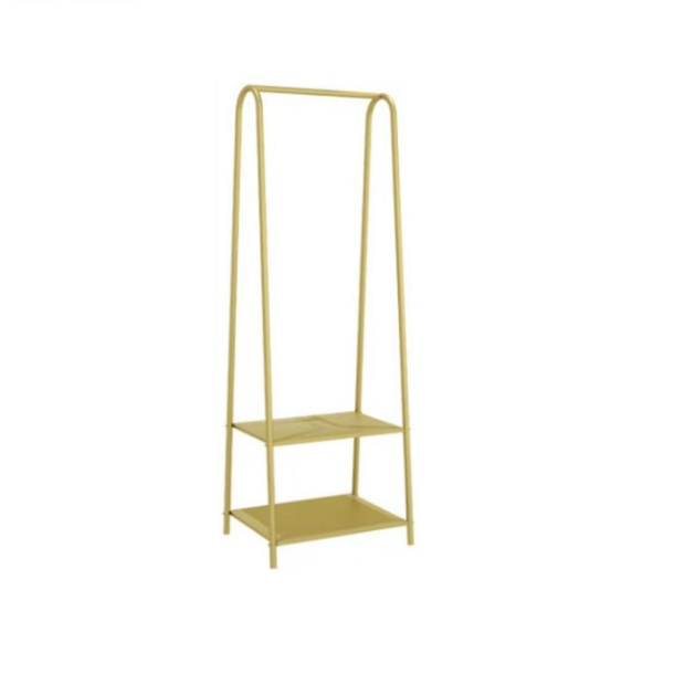 Ladder shelf with 2 tiers of storage.jpg