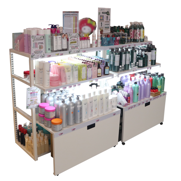 Retail Display Rack with a Movable Shelf _1_.png