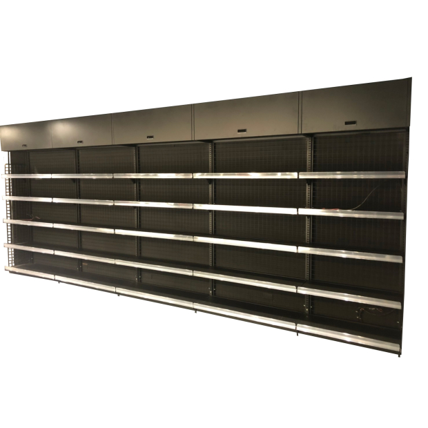 Grocery Store Display Magnetic Cabinet with shelves _1_.jpg