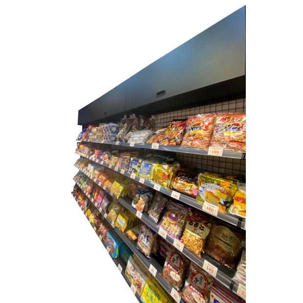 Grocery Store Display Magnetic Cabinet with shelves _3_.png