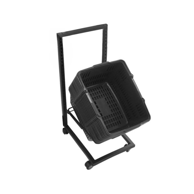QS-CD124 Shopping Basket Stand.jpg