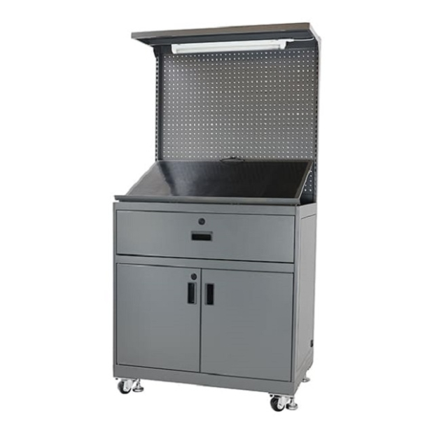 Modular System Workstations for Muti-Function with Pegboard, Drawer, and Cabinet_1_.jpg