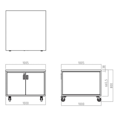 Stainless Steel Cabinet Working Tabletop with Swing Doors _3_.jpg Stainless Steel Cabinet Working Tabletop with Swing Doors _3_.jpg