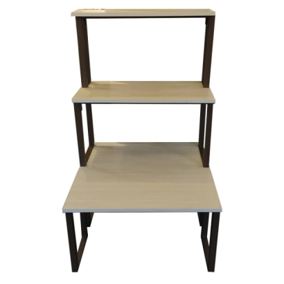 Set of 4 Brown and Wood Rectangular Stacking Display Tables _1_.jpg Set of 4 Brown and Wood Rectangular Stacking Display Tables _1_.jpg